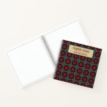 Aztec Textile Motif géométrique Bourgogne