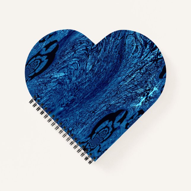 Carnet Azure Spiral – Journey into the Heart of Infinity (Devant)