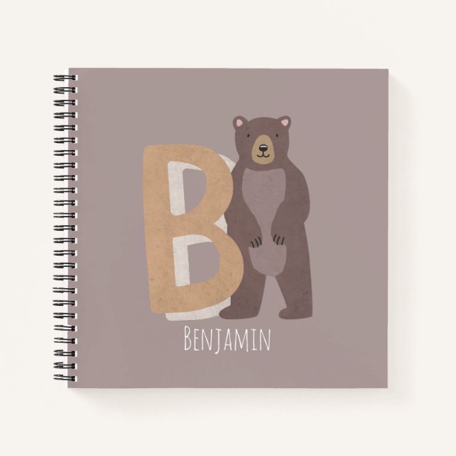 Carnet B pour l'ours (Devant)