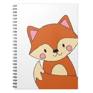 Carnet Baby Fox Dessin mignon Fox Art Baby Fox Design