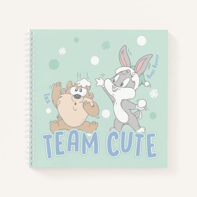 Carnet Baby TAZ™ & BUGS BUNNY™ Team Cute (Devant)