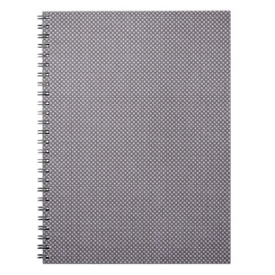 CARNET BAC BROWN BLANC CERCLES À PETITS POIS POIS