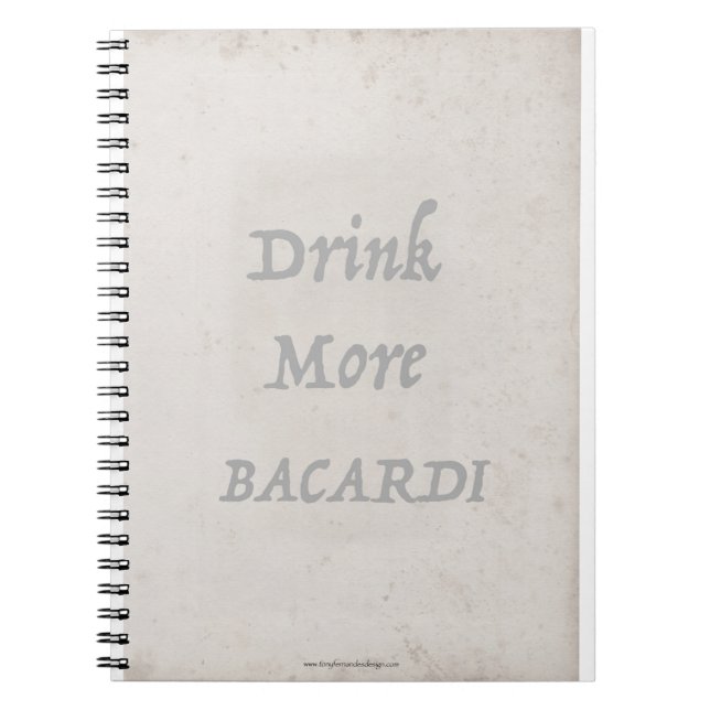 Carnet bacardi par tony fernandes (Devant)