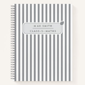 Carnet Back to School Days kids custom Spiral Notebook