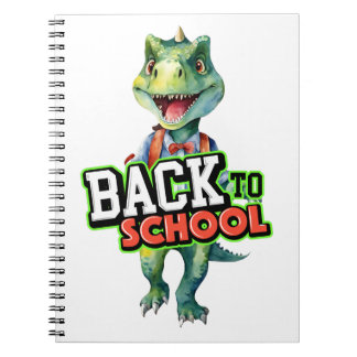 Carnet Back to School T-Rex