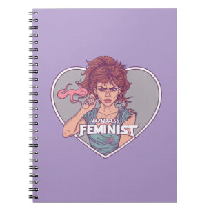 Carnet BADASS FÉMINISTE, dessin animé