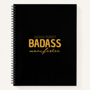 Carnet Badass Manifester Black & Gold, Loi d'attraction