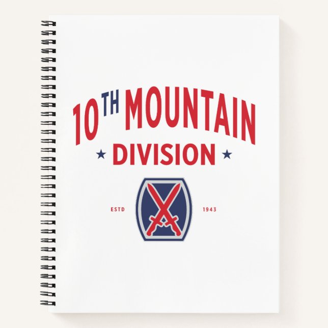 Carnet Badge de la 10e Division des montagnes (Devant)