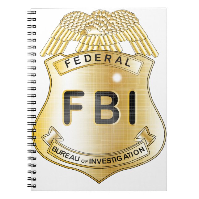 Carnet Badge du FBI (Devant)