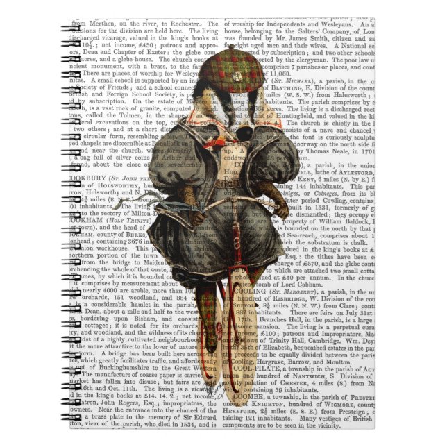 Carnet Badger sur vélo Vintage (Devant)