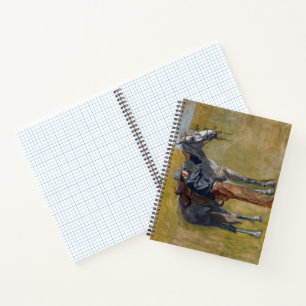 Carnet Badlands, Cheval de cow-boy Vieil Ouest Thomas Eak