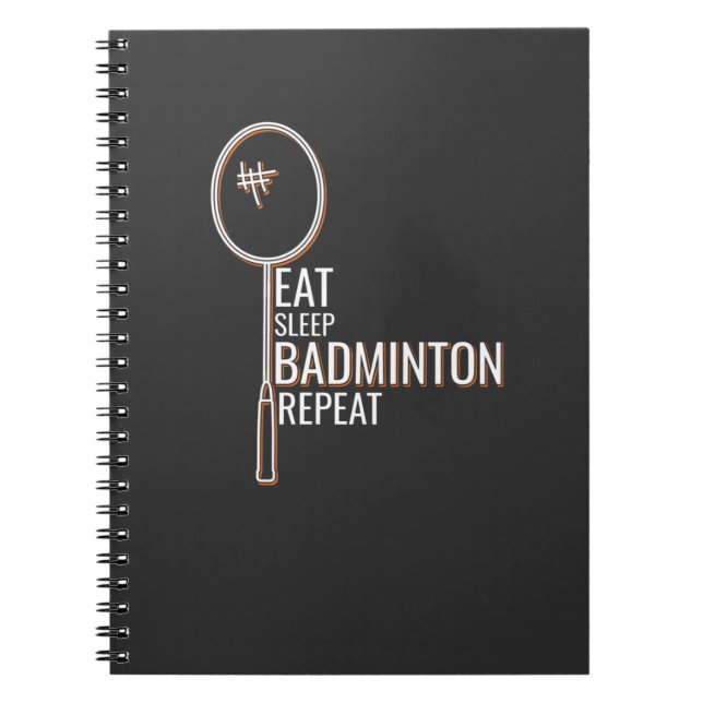 Carnet Badminton (Devant)