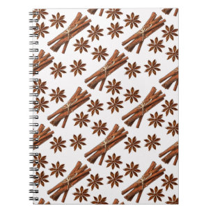 Carnet Baguettes de cannelle et anis étoilé.