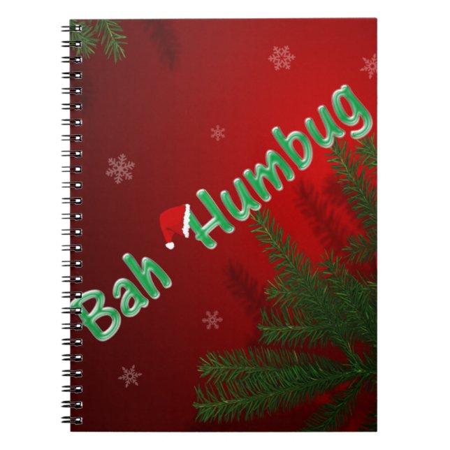 Carnet Bah Humbug (Devant)