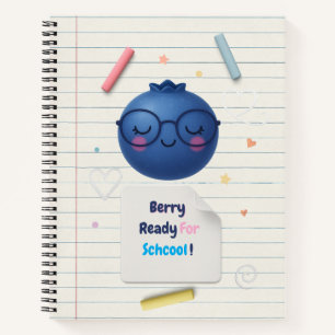 Carnet Baie Prête pour l'école - Myrtille de rentrée scol