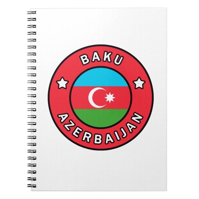 Carnet Baku Azerbaijan (Devant)