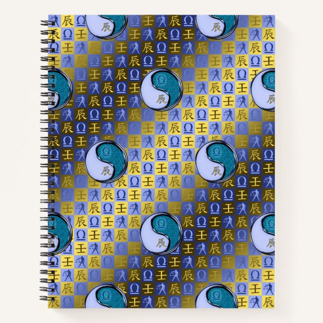 Carnet Balance & Dragon d'Eau (Devant)