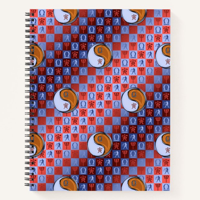 Carnet Balance & Tigre de Bois (Devant)