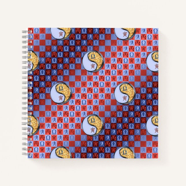 Carnet Balance & Tigre de Feu (Devant)