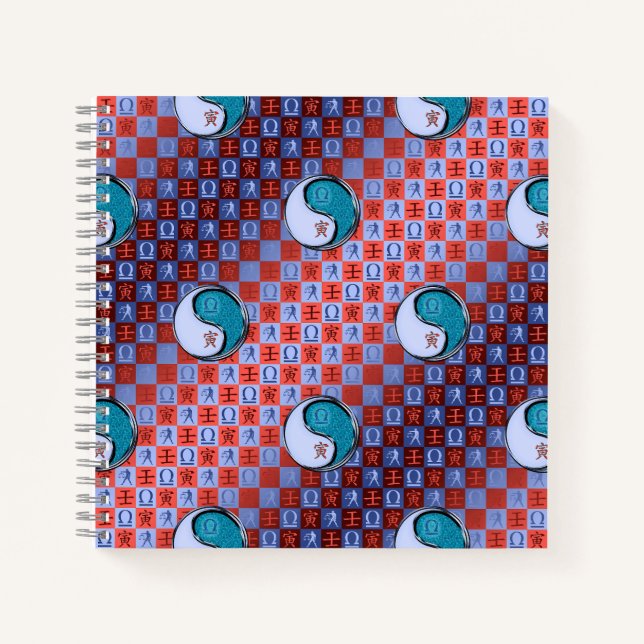 Carnet Balance & Tigre d'eau (Devant)