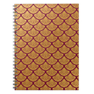 Carnet Balances de sirène Art déco - Magenta