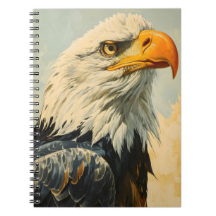 Carnet Bald Eagle Vintage