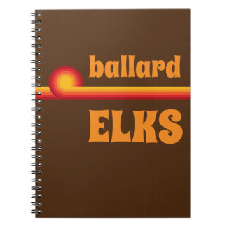 Carnet Ballard Elks Retro Rainbow