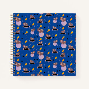 Carnet Balle de fitness étoiles pour cochons d'Inde migno