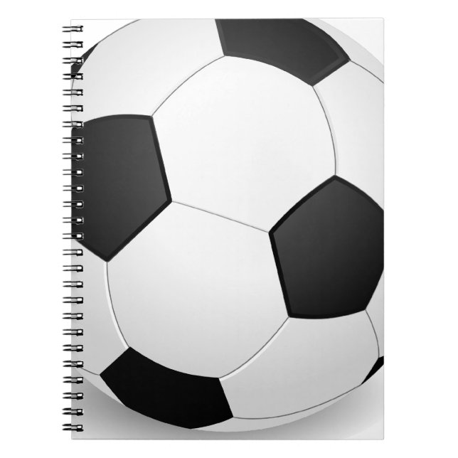 Carnet Balle de soccer 3D (Devant)