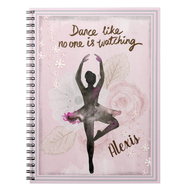 Carnet Ballerina avec devis (Devant)