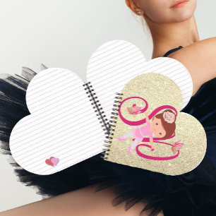 Carnet Ballerina Butterfly amis Tutu Ballet Girl