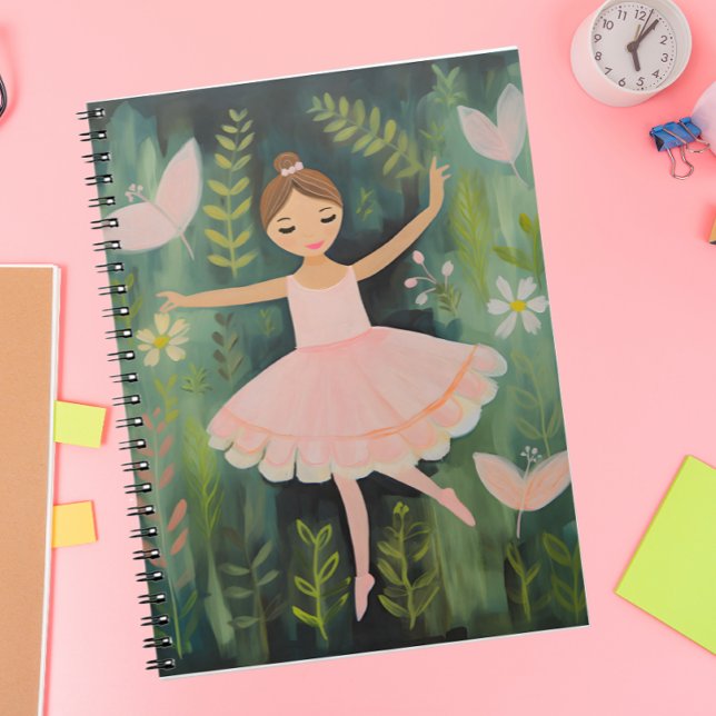Carnet Ballerine Élégante  (Créateur téléchargé)