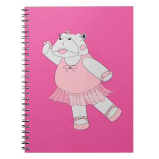 Carnet Ballerine Hippo Rose illusima