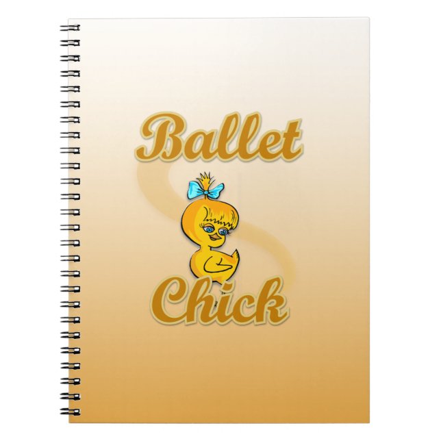 Carnet Ballet Chick (Devant)