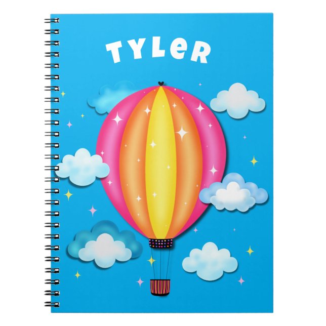 Carnet Ballon à Air Chaud Amusant (Devant)