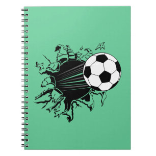Carnet Ballon de football éclatant