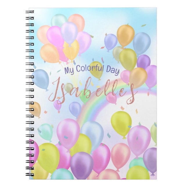 Carnet Balloon Pastel (Devant)