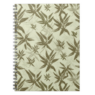 Carnet Bamboo on Beige Sheers - Seamless surface