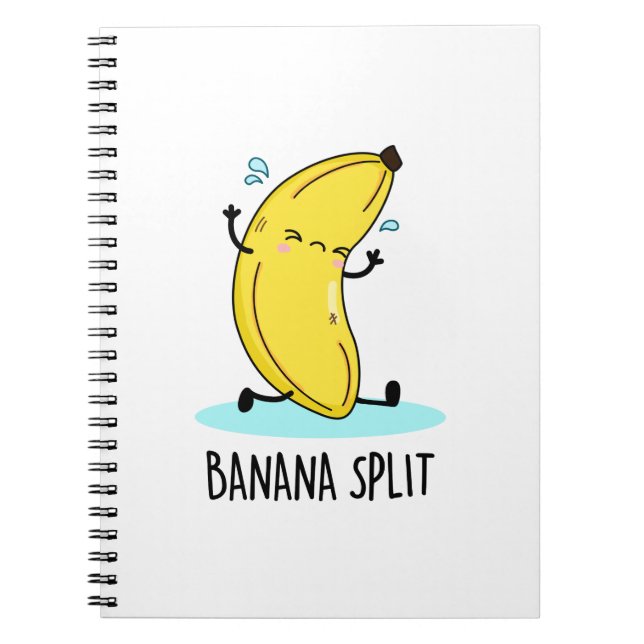 Carnet Banana Split Danser Danser Banana Pun (Devant)
