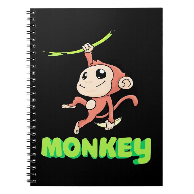Carnet Banane singe (Devant)