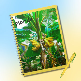 Carnet Banane tropicale Palm Tree St Augustine Floride