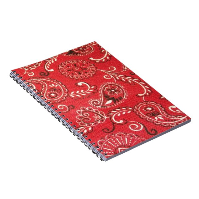Carnet Bandana rouge (Côté Droit)