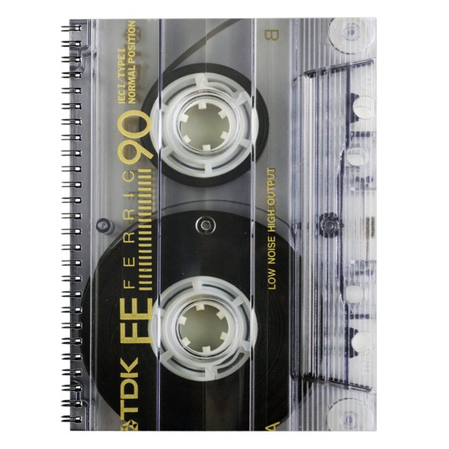 Carnet Bande de cassettes Vintages (Devant)