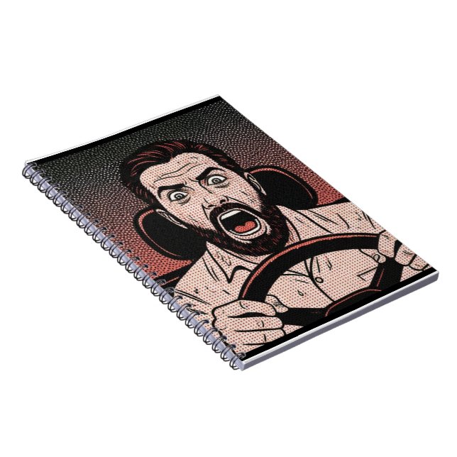Carnet Bande dessinée de rage au volant – La fureur du co (Côté Droit)
