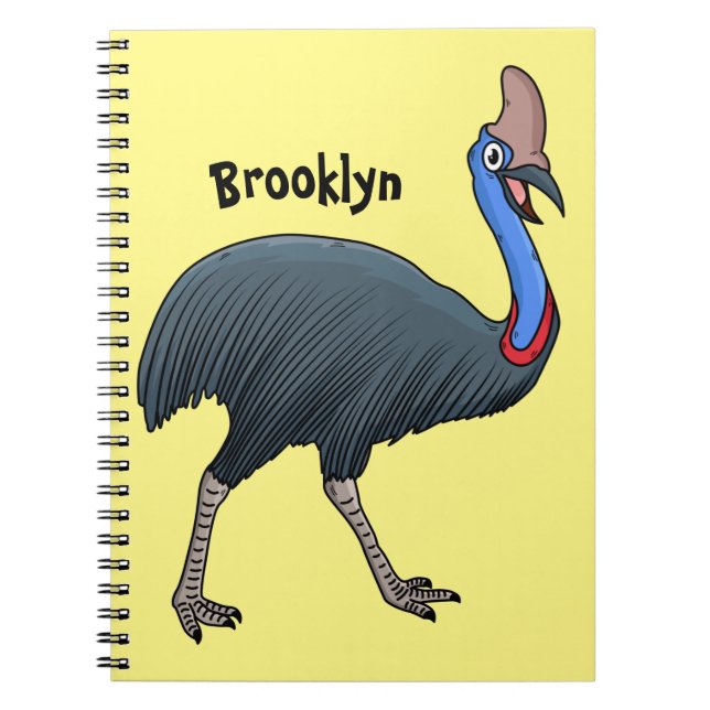 Carnet Bande dessinée d'oiseau joyeux (Devant)