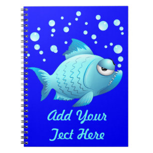 Carnet Bande dessinée grincheuse de poissons