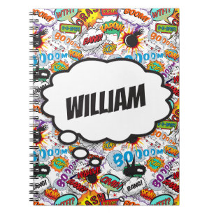 Carnet Bande dessinée personnalisée amusante