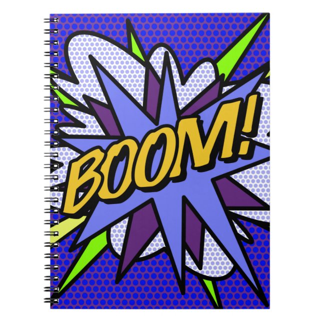 Carnet Bande dessinée rétro cool et amusante (Devant)