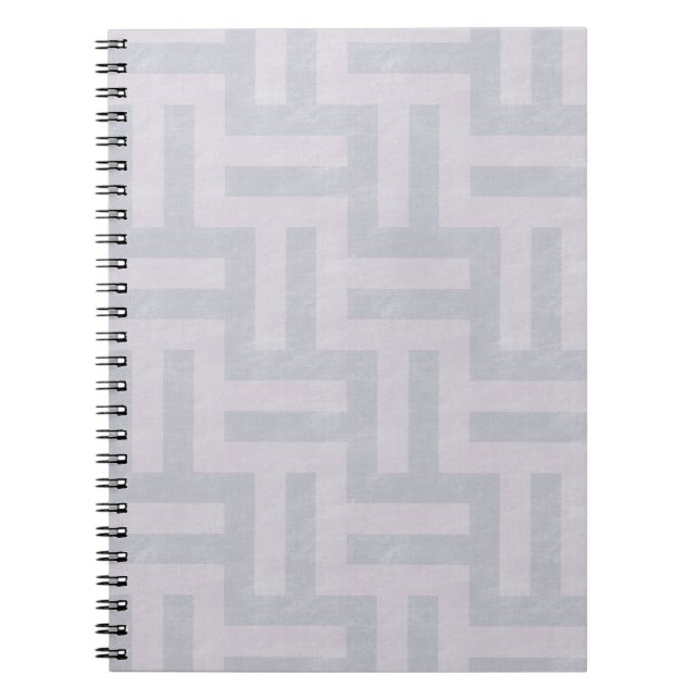 Carnet Bandes Abstraites pourpres (Devant)