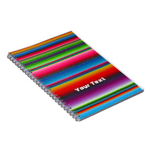 Carnet Bandes colorées